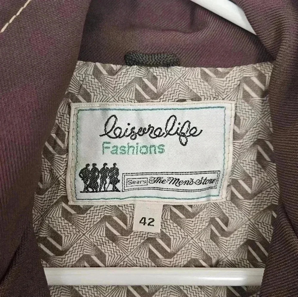 SEARS LEISURE LIFE FASHIONS  Size 42 In Amazing Used Condition - Picture 6 of 15